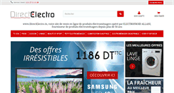 Desktop Screenshot of direct-electro.com